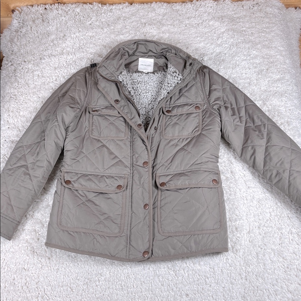 Thread & Supply from Nordstrom Quilted Utility Jacket, Size Small